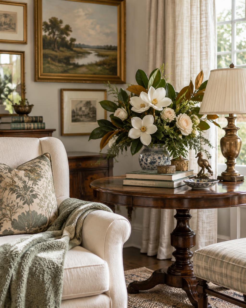 A warm and gracious Southern interior